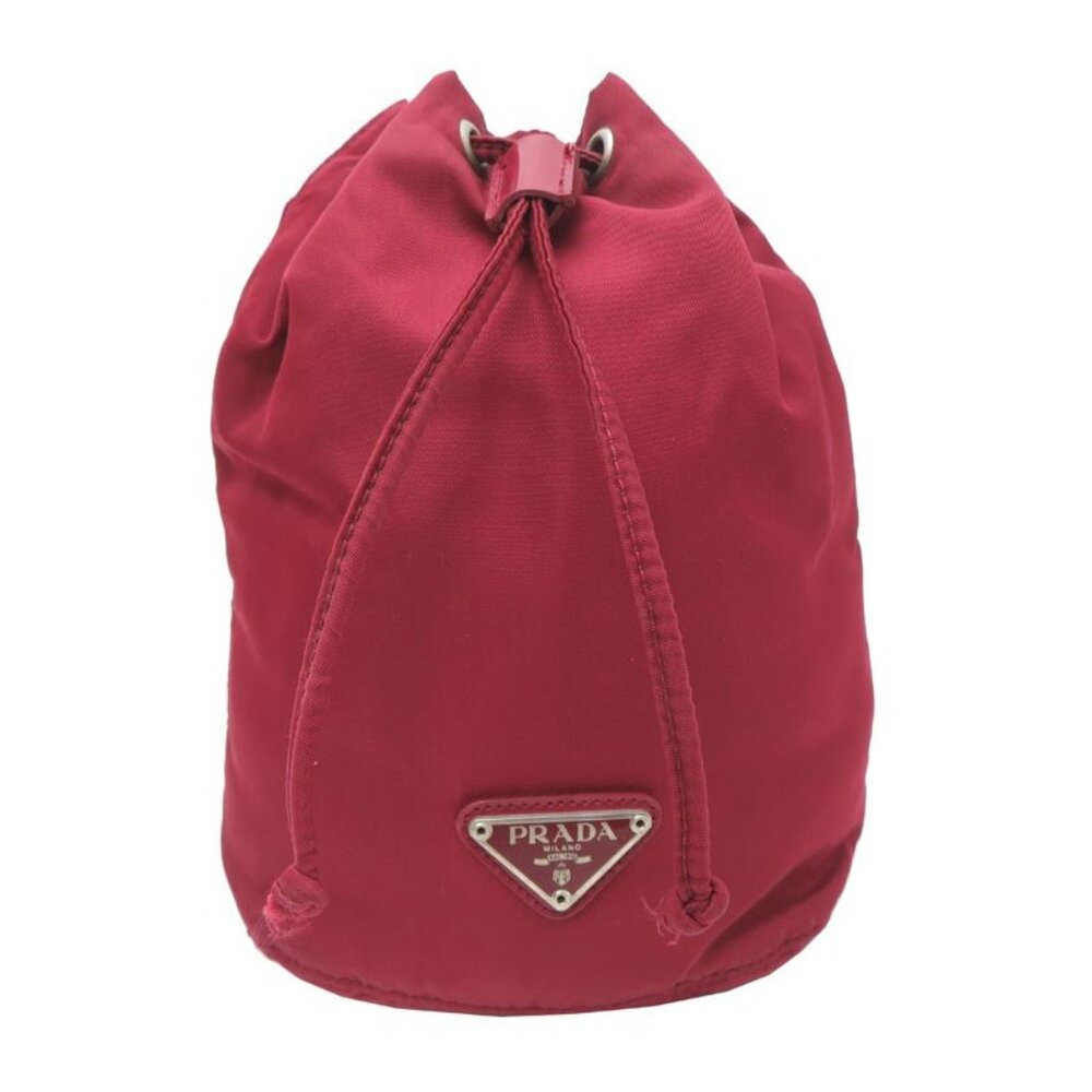 Prada Pouch Nylon Red - Picture 1 of 8